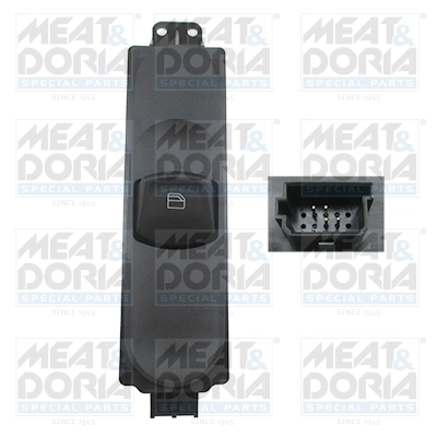 Switch, window regulator